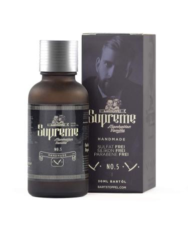 Beard Oil Vanilla | Hair Growth & Moisturiser | Bartstoppel Barber Company | Supreme Care for Men Vanilla Oil
