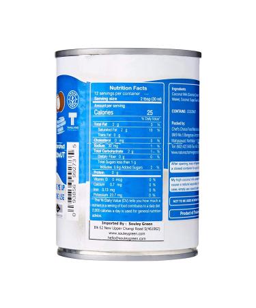 Natcharm Coconut Milk Evaporated 12.2 oz - Premium Quality Dairy-Free Option - Buy Online on GoSupps.com