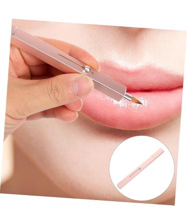 MAGICLULU Lip Makeup Brush Lip Lip Gloss Brush Concealer Brush Wand Retractable Lip Brush Lip Balm Applicator Makeup Brush for Women Lip Wands Miss Pink Lips Plastic Eye Cream - Buy Online on GoSupps.com