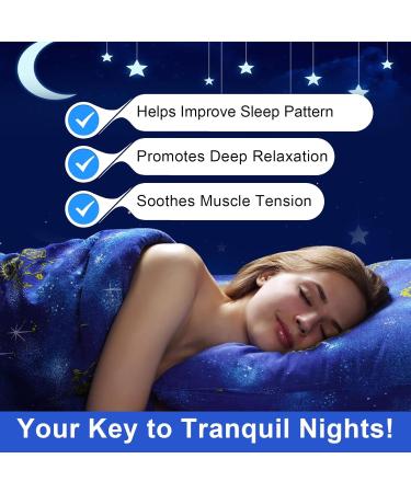 Lot de 2 cr mes de sommeil apaisantes au magn sium pour la peau les muscles et le corps soulage les jambes agit es | Relaxant musculaire pour les crampes et les douleurs soutien naturel du sommeil - Buy Online on GoSupps.com