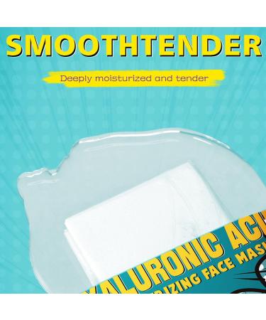 RedOceansM Womens Face Mask Daily Care Facial Cloth Masks 6 Pieces Collagen Hydrogel Face Mask Moisturizing Skin Firming Increases Skin Moisture for All Skin Types - Buy Online on GoSupps.com