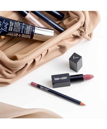 Lune+Aster PowerLips Lip Liner - Double Booked with Marula Oil, Vitamins C & E - Buy Online on GoSupps.com