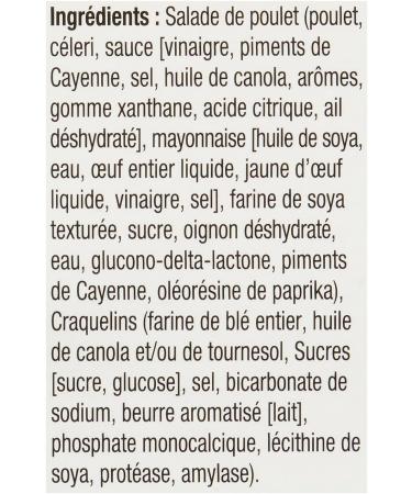 Clover Leaf Chicken Snacks Spicy Buffalo - 99g KIT 12 Count - Canned Chicken Salad With 6 Crackers And Spoon Convenient Ready-To-Eat Snack - Source Of Protein Iron And Fibre Spicy Buffalo 12 Count - Buy Online on GoSupps.com