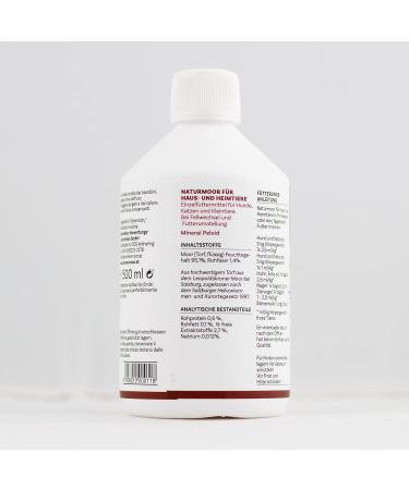 SONNENMOOR Liquid Moor for Dogs 500ml Natural Support for Pets | International Shipping Available - Buy Online on GoSupps.com