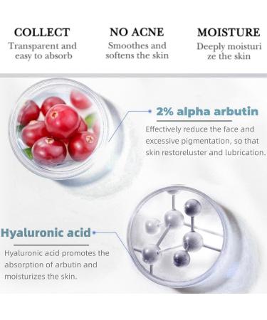 Alpha Arbutin 2% + Hyaluronic Acid 2% Alpha Arbutin Serum for Pigmentation Serum Stain Resistant Hyaluronic Acid Serum for Face Face Serum for Women Anti Ageing&Anti Wrinkle Serum Brightening Serum - Buy Online on GoSupps.com