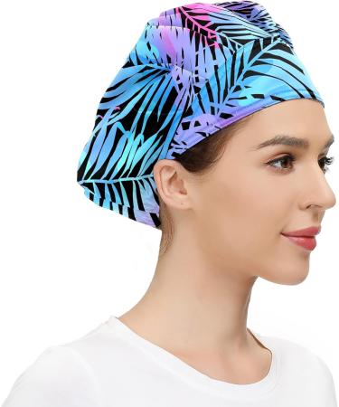 Adjustable Tropical Palms Working Cap for Women Men - One Size Fits All - Buy Online on GoSupps.com