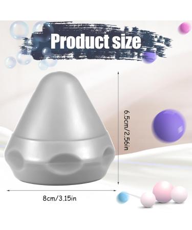 Euioovm Triggerpunkt P cker - Fascia Fitness Ball with Suction Cup for Muscle Pain Relief | Versatile Massage Device for Back Neck Arms & Shoulders - Gray - Buy Online on GoSupps.com