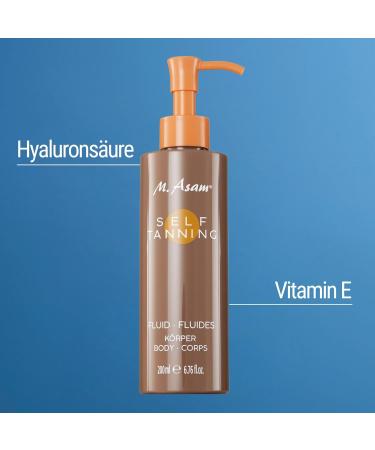 M. Asam Sun Self Tanning Fluid 200ml - Natural Long-Lasting Self-Tanner for Body | Moisturizing Formula with Immediate & Long-Term Effects - International Shipping Available - Buy Online on GoSupps.com