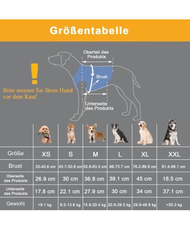 COODEO XL Dog Harness - Padded Breathable Support & Rehabilitation Belt for Pets with Joint Injuries | Adjustable Lifting Straps (Blue) - Buy Online on GoSupps.com