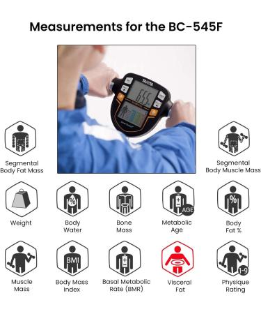 Tanita FitScan BC-545F Segmental Body Composition Monitor - Precise Body Analysis Tool - Buy Online on GoSupps.com
