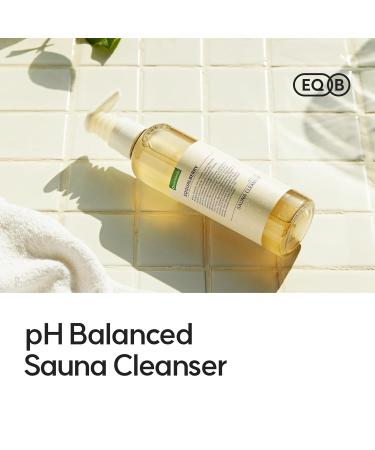 pH Balanced Sauna Facial Cleanser 6.76 Fl. Oz - Low pH Face Wash with Green Tea | Moisturizing Gentle Gel Cleanser - Korean Skincare - EWG Green - Buy Online on GoSupps.com