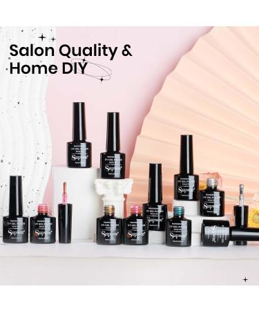 SUPWEE 9D Cat Eye Gel Nail Polish Set 12 Colors Upgraded Cat Magnetic Gel Polish with Magnet Double Magic Colors Nail Polish Chameleon Cat Eye Gel for Nail Salon DIY Nail Art 189 - Buy Online on GoSupps.com