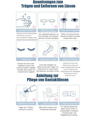 Natural Silicone Comfort Colored Contact Lenses - C-Gray | 1 Pair (2 Pieces) - Dia 14.50 - No Prescription Needed - Buy Online on GoSupps.com