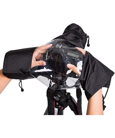 WANBY Waterproof Camera Rain Cover - Professional Soft Black DSLR SLR Camera Protector - Buy Online on GoSupps.com
