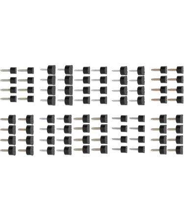 High Heel Tip Replacement - Non-Slip TPU Polyurethane Iron Shoes Repair - 40 Pairs 10 Sizes for Comfort & Safety | International Shipping - Buy Online on GoSupps.com