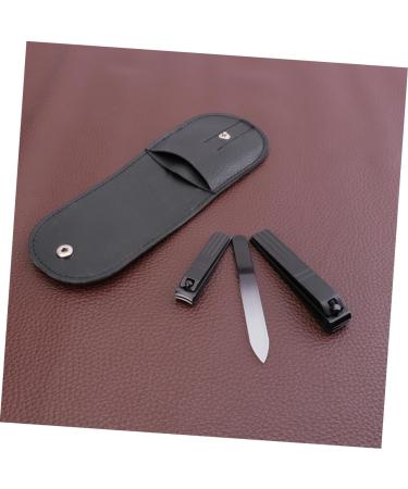 FRCOLOR Art fingernail Clippers Nail Manicure Tool Nail File Tool Nail Clippers Manicure Nail Art Tool Manicure Clipper toenail Clippers Toe Nail Pusher Stainless Clippers 10.3*7CM Black - Buy Online on GoSupps.com