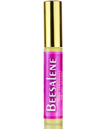 Beesalene Lip Wand Moisturizer - 100% Natural Alternative to Petroleum Jelly - Scented Unpetroleum Lip Balm Jelly (0.33 oz / 10 ml Pink Lemonade) Pink Lemonade 0.33 Ounce / 10 ml
