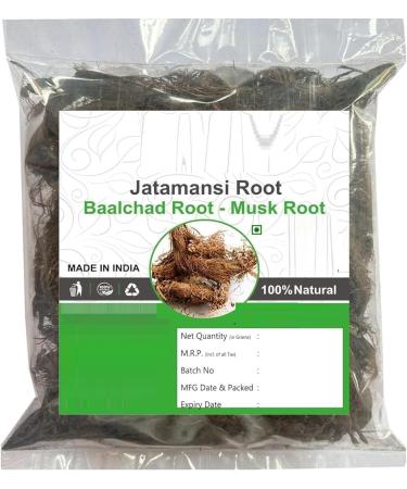 Racine de jatamansi 100 g Baalchadd racine de musc pis nardostachys tapasvini racine de jatamasi (lot de 1 x 100 g)))