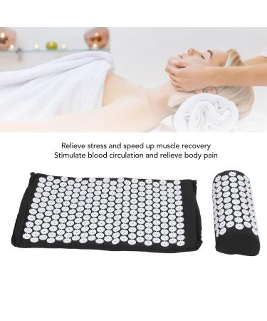 Massage Pad Set - Enhance Blood Circulation & Skin Touch | High Elasticity Magnetic Sponge | Multifunctional Acupressure Pad for Home & Salon (Black) - Buy Online on GoSupps.com