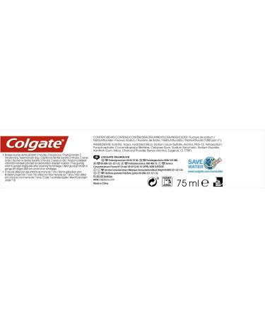 COLGATE - Natural Extracts Toothpaste - With natural extracts of Vegetable Charcoal - Intense Shine - 75 ml tube - Buy Online on GoSupps.com
