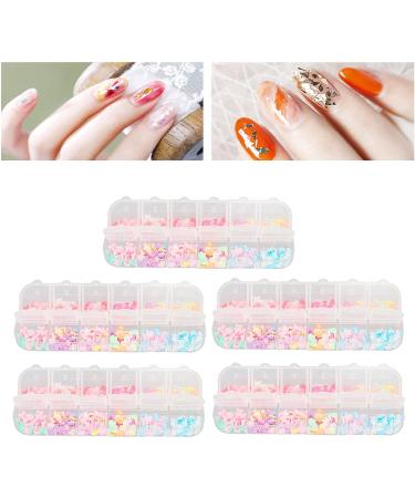 3D Cute Nail Charms Nail Glitter Charm Ornaments Nail Art Decorations Glitter Accessories for DIY Craft Nail Art Design Manicure Decor - Buy Online on GoSupps.com