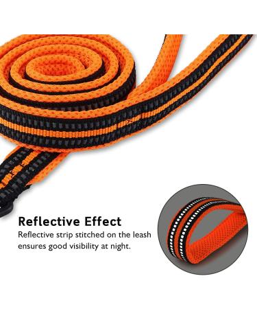 Buy Durable Orange Dog Leash for Puppies | 2m Padded Pet Leash Strap - Fast International Shipping - Buy Online on GoSupps.com