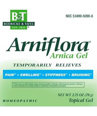 Boericke & Tafel Arniflora Arnica Gel 2.75 oz - Pain Relief & Muscle Soothing - Buy Online on GoSupps.com