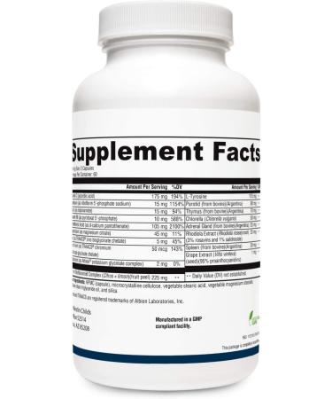Dr. Westin Childs Thyroid Adrenal Reset Complex - Thyroid & Adrenal Support (120 Capsules) | Non-GMO & GMP Certified - Buy Online on GoSupps.com