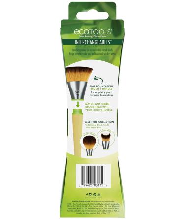 Buy Ecotools Flat Foundation Brush Set - 8 Piece Makeup Brush for Flawless Liquid & Cream Application | International Shipping Available - Buy Online on GoSupps.com