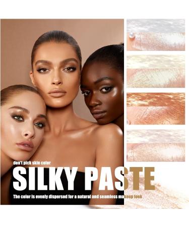 Mimore Highlighter Highlighter Makeup Highlighter Professional Makeup Highlighter Highlight Face Cream Shimmer Contour Stick Beauty Take Anywhere (#2) - Buy Online on GoSupps.com