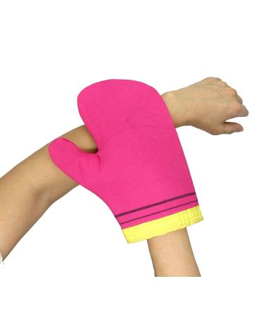 Korean Body Exfoliating Gloves Mitt Set - Green & Red | Home&Home - Buy Online on GoSupps.com