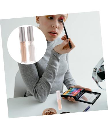 Healeved 10 Pcs Liquid Eyeshadow Purple Glitter Eyeshadow Liquid Highlighter Cosmetics Tools White Makeup - Buy Online on GoSupps.com