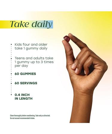 Megafood Iron Energy Gummies Iron Supplement for Women Men Teens & Kids with Vitamin B12 & B6 Vitamins from The Makers of Blood Builder Supplement Strawberry Flavor 60 Count - Buy Online on GoSupps.com