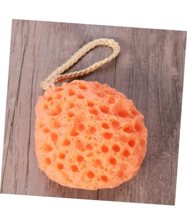 FOMIYES Natural Loofah Sponge Set - 3 Bath & Shower Sponges for Exfoliation | Gentle Facial & Body Cleansing Cotton Scrubber - Buy Online on GoSupps.com
