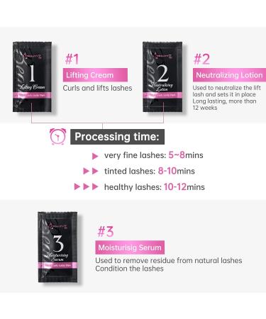 Eyelash Lift Kit 2 in 1 Professional Lash Lift and Brow Lamination Kit Semi Permanent Lash Curling Extension Set Individual Package for Eyelash Treatment Beauty7 - Buy Online on GoSupps.com