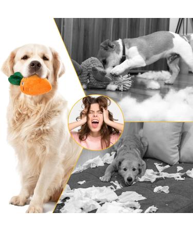 Kapetgo 6 Pack Luxury Dog Squeaky Toys for Puppy Cute Small Plush Dog Toys for Small Medium Dogs - Buy Online on GoSupps.com