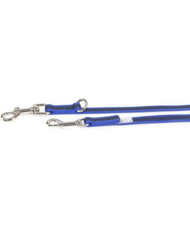 IDC Color & Gray Adjustable Leash with Double Snap Hook - 14mm x 2.2m - Blue-Grey | International Shipping Available - Buy Online on GoSupps.com