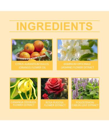 Ylang Orange Perfume Spray for Women - Vegan Cruelty-Free Natural Perfume Mist for Body & Hair 3.38 OZ - Buy Online on GoSupps.com