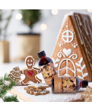 SALKING Gingerbread Essential Oil 120ml - Premium Scent for Diffusers, Candles, Soap Making - Holiday Gift Idea - Buy Online on GoSupps.com