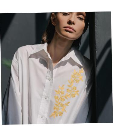NUOBESTY 4 Pcs Vine Leaves Cloth Sticker Headdress Pants Patches Sew on Patch Clothes Patch Top Clothing Long Assorted Colorx2pcs 26X10.5X0.1CMx2pcs - Buy Online on GoSupps.com