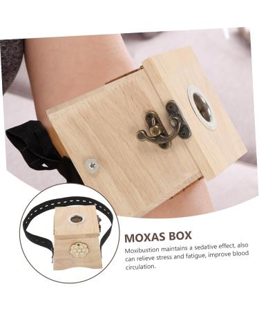 Buy Gleavi Box Moxibustion Solid Wood Moxa Storage Box | Portable & Easy Hand Massage Device - Buy Online on GoSupps.com