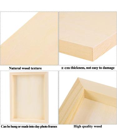 ADXCO 8 Pack 8 x 10 inch Wood Panels - Unfinished Wooden Canvas Boards for Painting Arts - Ideal for Oils and Acrylics - Buy Online on GoSupps.com