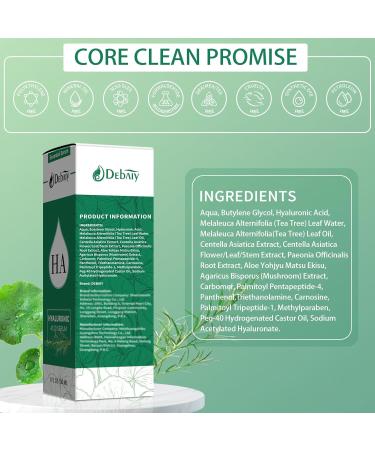 3 Pack Balancing Hyaluronic Acid Serum with Tea Tree & Centella Asiatica - Hydrate & Soothe - 30ml Each - Buy Online on GoSupps.com