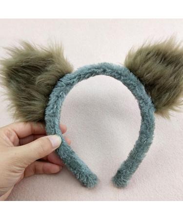amangul Koala Headband Ear Hair Animal Headdress Decorative Ornament Crafts for Kid Girl Boys Festival Holiday Party Decoration(Pink And White) - Buy Online on GoSupps.com