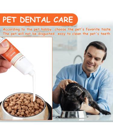 Dog Toothbrush & Toothpaste Set - Tartar Control & Dental Care for Dogs | Beef Flavor | Protect Your Dog's Teeth - Buy Online on GoSupps.com