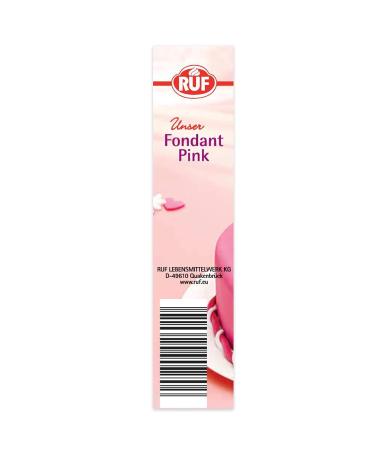 Ruf Fondant Pink - Vegan Gluten-Free Modeling Fondant for Figures & Flowers - 250g Pack - Buy Online on GoSupps.com