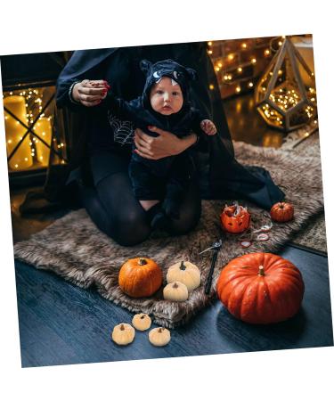 Yardenfun 5pcs Flannel Foam Pumpkin Little Pumpkin Halloween Decorations Outdoor Halloween Pumpkin Small Pumpkins Pumpkin Fall Decorations Artificial Pumpkins Bulk Autumn Decor Mini Set As Shown 14X12.5X12.5CM - Buy Online on GoSupps.com