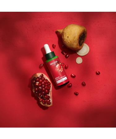 WELEDA - Pomegranate and Maca Firming Serum - Anti-aging firming treatment for women aged 40 and over - Reduces wrinkles and firms - Mature skin - NATRUE* - Vegan*** - 30 ml - Buy Online on GoSupps.com
