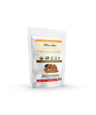 Minerva Spices Organic Garam Masala Seasoning 4 Oz 120 Grams Premium Quality 100% Pure Non-GMO Vegan Gluten-Free and Kosher Certified