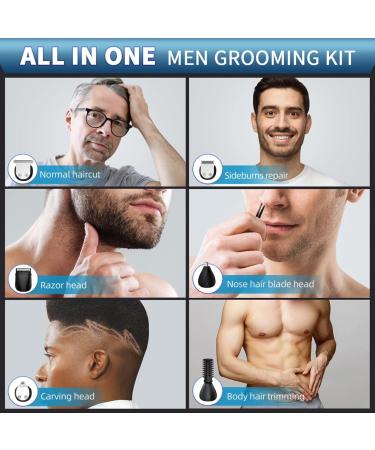 Buy 11 in 1 Waterproof Hair Clippers for Men - Multi-Purpose Grooming Kit with Precision Blades | International Shipping - Buy Online on GoSupps.com